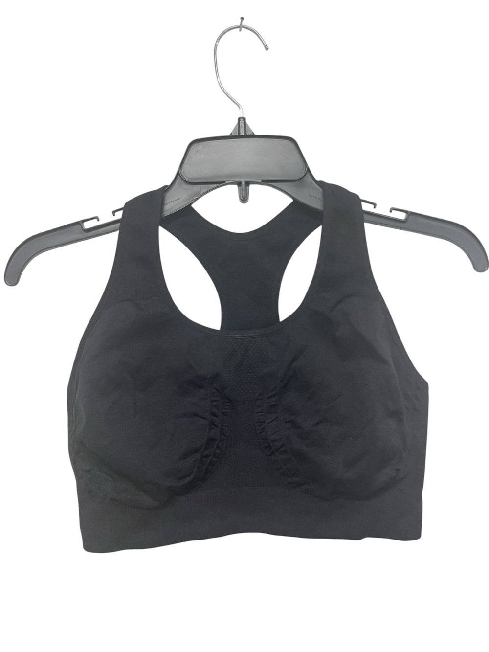 Truekind | Racerback Seamless Wireless‎ Sports Bra in Black M